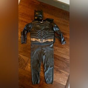 Dark Knight Trilogy Batman Superhero Costume for Kids Small (Rubies)